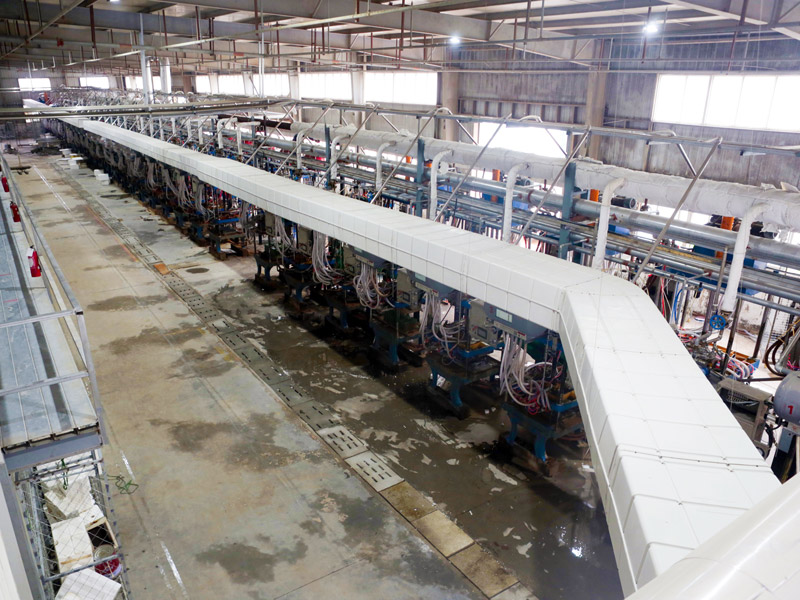 半自动压机俯视图